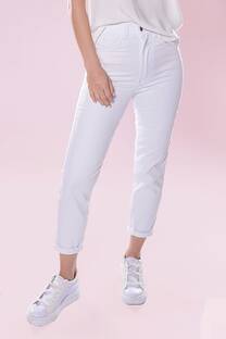 013B JEAN MOM BLANCO - 