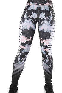 leggings camuflado rosa - 