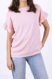 Blusa Lino Volados Manga - 