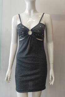 VESTIDO ARO LUREX - 