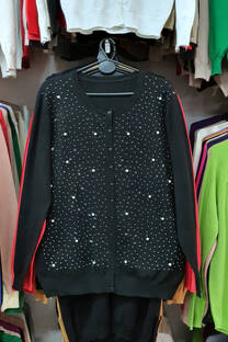 Y1853 sweater cardigan importado. bolitas - 