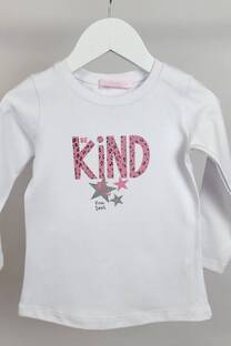 Camiseta Nena Alg. Lycra Be KIND Estrellas  - 
