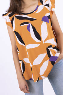 Blusa Poplin Estampado  - 