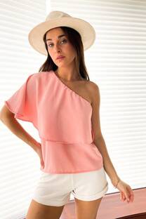 Blusa Antonieta con volado - 