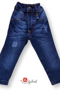 Jean bb chupin elast unisex c big y roturas - 