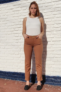 PANTALÓN GABARDINA ELASTIZADO - 