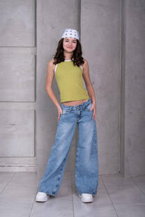 MEGA WIDE LEG NEVADO LOCALIZADO T.BAJO - 