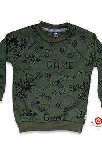 Buzo bb frisa estampada GAME - 