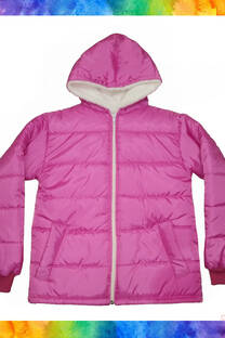 CAMPERA ABRIGO INFLABLE CON CORDERITO NENA - 