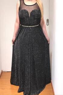 VESTIDO DE FIESTA TALLE GRANDE - 