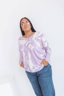 Sweater Pallas - Lanilla Estampada - 