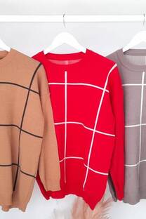 Sweater líneas jakard - 