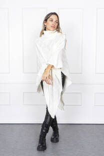 poncho celeste  - 