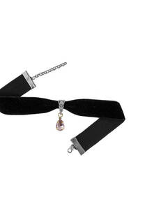 Choker gamuza con piedra - 