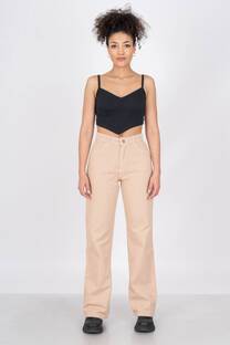 Wide Leg Beige - 