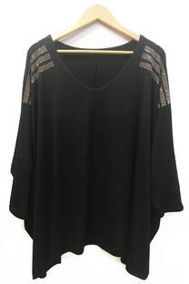 Poncho 3 tiras - 