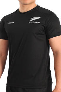 Remera Deportiva All Blacks Negro  - 