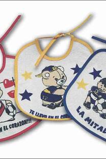 BABERO FUTBOLERO, POR UNIDAD - 