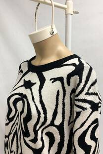 Sweater Jacquard psicodélico de Bremer   - 