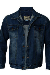 CAMPERA JEAN LOCALIZADA CORTE CLASICO S al XL TALLE 2XL 2.000 MAS - 