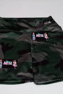 short camuflado verde - 