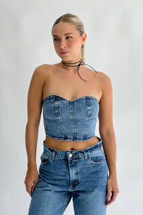 CORSET RECORTE JEAN PARA REGULAR  - 