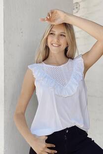 BLUSA  V BRODERI