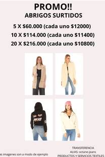 OFERTA 10 ABRIGOS X 114000 - 