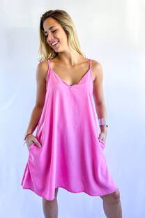 Vestido Cavani poplin liso  - 