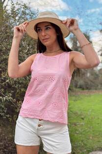 Musculosa Condarco bordada (ru114) - 