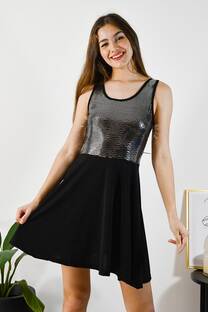 Vestido plato lentejuela transfer - 