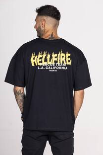 REMERA HELLFIRE OVERSIZE - 