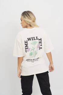 remera oversize time will tell - 