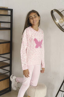 Sweater importado con mariposa - 