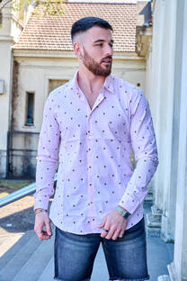 Camisa semi oversize estampada 6 - 