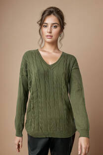 Sweater trenzado de Bremer  - 