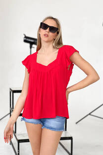 BLUSA POPLIN BRODERI - 