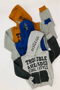 CAMPERA DE FRISA TROUBLE - 