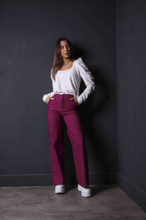 Pantalon Wide Leg - 