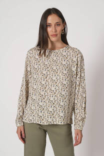 BLUSA CON ALFORZAS - 