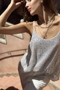 Blusa Vienesa  Bretel  Fino GUK180 - 