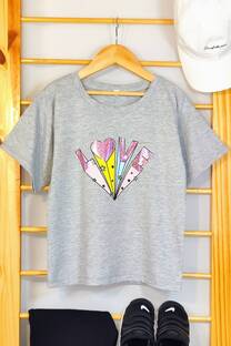 Remera oversize love - 