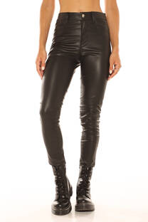 Pantalon skinny Muonio Simil Cuero - 