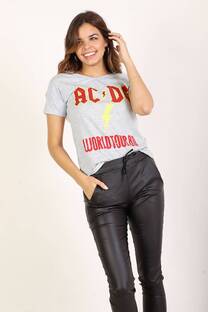 Remera ACDC world tour 80 Art.101097 - 