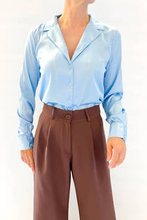 Camisa Satin Seda Sandy - 