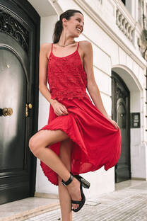 Vestido Kaily Red GUK14 - 