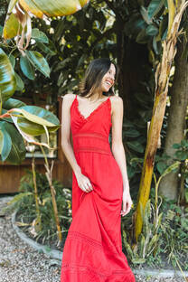 Vestido Biarritz Red GUK143 - 