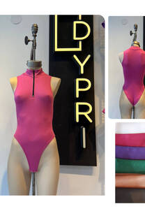 BODY LYCRA CON CIERRE - 