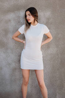 Vestido blanco de morley - 
