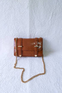 MINI BAG TEXTURE DOBLE HEBILLA - 